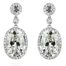 Stud Earrings 14K White Gold with Diamond – main view