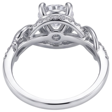 Eagle Claws Round Real Natural Earth Mined Diamond Engagement Ring 1.75 Carats White Gold 14K