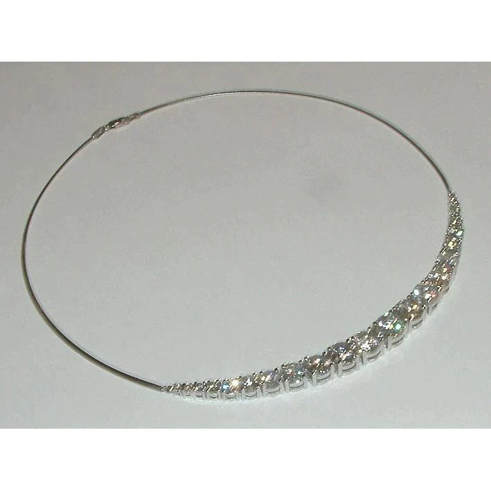 Elegant Genuine Diamond Necklace