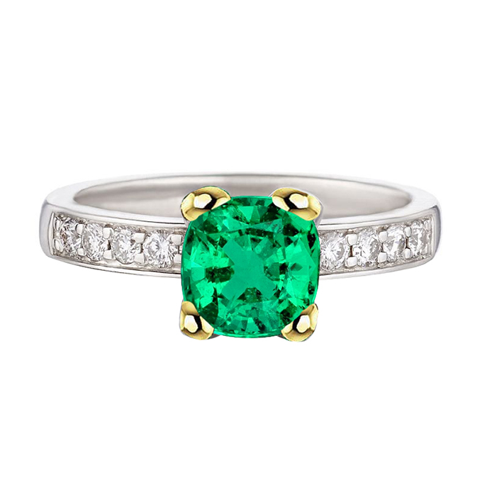 Refined Precious Stone Ring 3 ct – main view