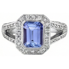 Emerald Tanzanite Natural Earth Mined DIAMOND ( NOT LAB GROWN )s 5.36 Carat Fancy Ring New