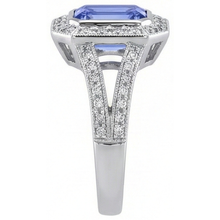Emerald Tanzanite Natural Earth Mined DIAMOND ( NOT LAB GROWN )s 5.36 Carat Fancy Ring New
