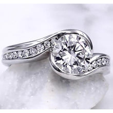Engagement Ring 2.75 Carats Setting Women Natural Jewelry
