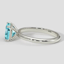 Engagement Solitaire Paraiba Ring