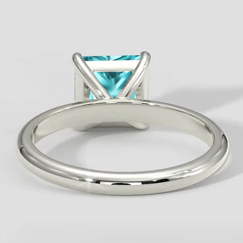 Engagement Solitaire Paraiba Ring
