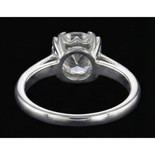 Engagement Ring Old European Real Natural Earth Mined Diamond 2.75 Carats Ladies Jewellery