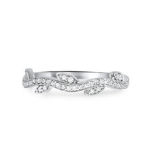 F Vvs1 2 Ct Round Cut Real Natural Earth Mined Diamond Wedding Band 14K White Gold