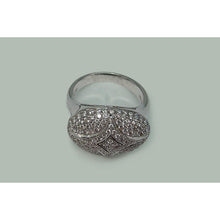 Fancy Round Diamond Engagement Ring Natural 1.27 Carats White Gold 14K