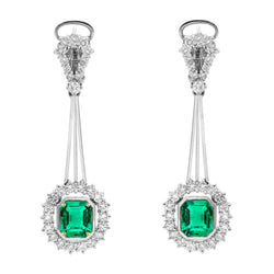 Luxurious Gemstone Earring – Emerald 1.50 ct by HarryChadEnt