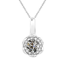 Natural Brilliant Diamond Drop Pendant – main view