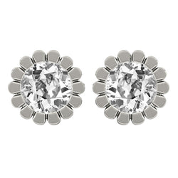 Shimmering Drop Earrings – Brilliant Diamond 3.50 ct from