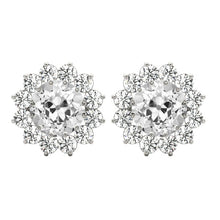 Authentic Brilliant Diamond Stud Earrings – main view