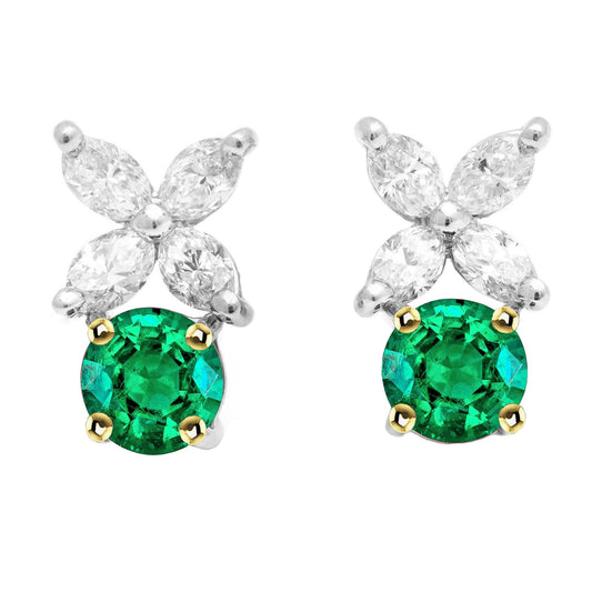 Handcrafted Gemstone Earring 2 ct – main view