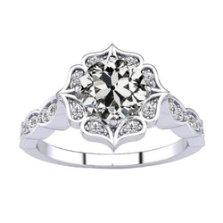 Elegant Halo Ring with Anniversary Ring Diamond – 1.50 ct