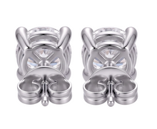 GIA Certified Ladies Studs Earring Prong Set 2.16 Ct Round Genuine Natural Earth Mined DIAMOND ( NOT LAB GROWN )s White Gold
