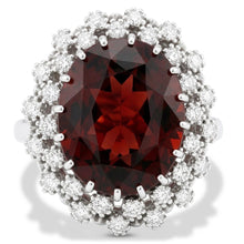 Garnet Birthstone Cocktail Ring