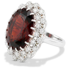 Garnet Birthstone Cocktail Ring