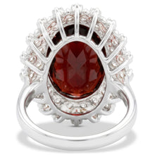 Garnet Birthstone Cocktail Ring