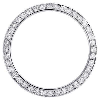 Gents Custom Real Diamond Bezel To Fit Rolex Datejust All Watch Models. 3.25 Ct.