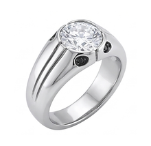 Gents Ring Unique Mens Natural Earth Mined Diamond Jewellery
