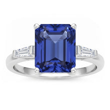 Genuine 11 Ct Big Sapphire Ring
