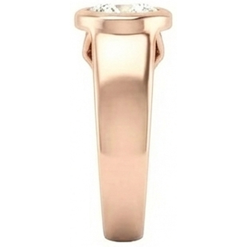 Genuine 2 Ct. Natural Earth Mined Diamond Solitaire Rose Gold Ring Jewellery New