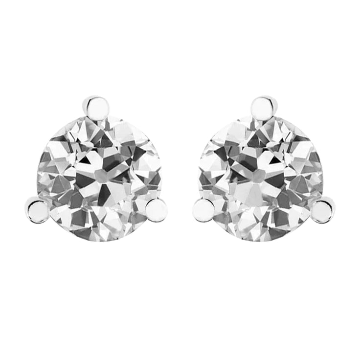 Genuine Big 7 Ct Diamond Studs Earrings