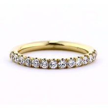 Genuine Comfort Fit Diamond Anniversary Band 0.50 Carats Yellow Gold Jewelry
