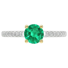 Luxury Precious Stone Ring 1 ct – profile view