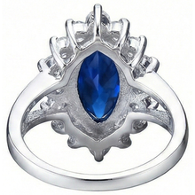 Genuine Marquise Sapphire Expensive Ring