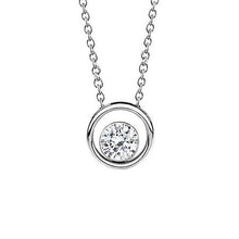 Genuine Round Cut Halo Diamond Necklace Pendant 1.5 Carats White Gold 14K
