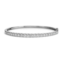 Genuine Round Diamond Bangle 2 Carats Women Fine Jewelry