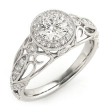 Genuine Round Natural Earth Mined DIAMOND ( NOT LAB GROWN ) Engagement Anniversary 1.10 Carat Fancy Ring WG 14K
