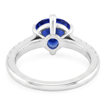 Genuine Sapphire Engagement Ring