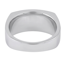 Genuine Solitaire Euro Shank Men Ring Two Tone Round Natural Earth Mined DIAMOND ( NOT LAB GROWN )