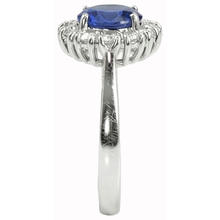 Genuine Sri Lankan Oval Sapphire Ring