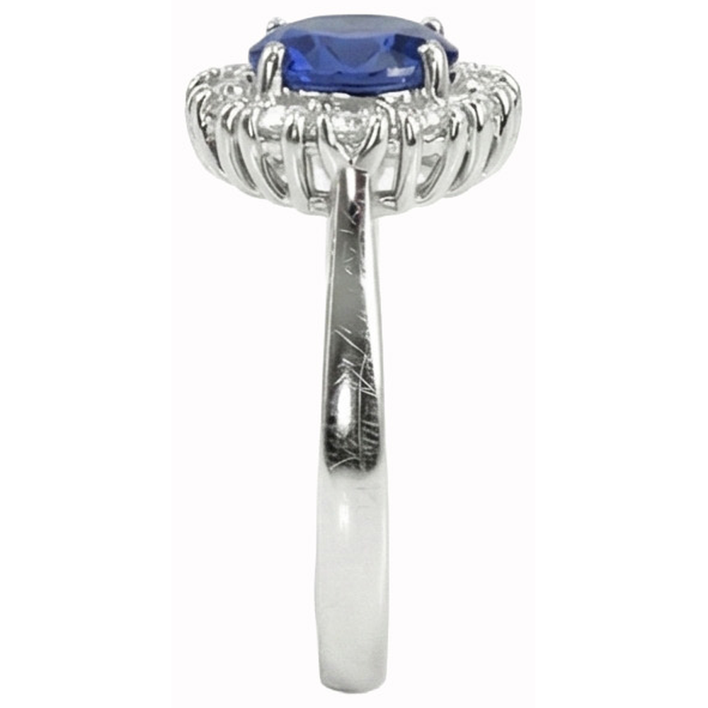 Genuine Sri Lankan Oval Sapphire Ring