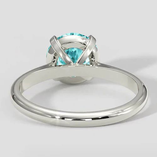 Genuine 1 Carat Round Paraiba Tourmaline