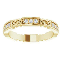 Genuine Natural Earth Mined Diamond Wedding Band Vintage Style 0.90 Carats