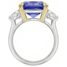 Gold 10 Carat Genuine Sapphire Ring