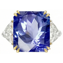 Gold 10 Carat Genuine Sapphire Ring