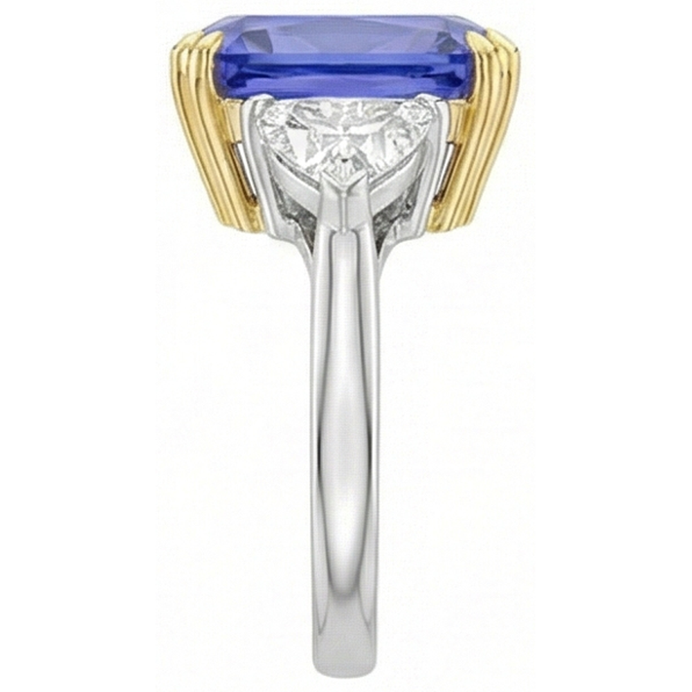 Gold 10 Carat Genuine Sapphire Ring