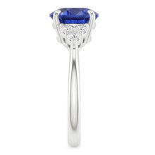 Gold 5ct Natural Earth Mined Diamond Sapphire Ring