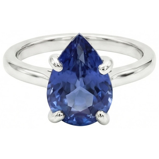High-End Precious Stone Ring 3 ct – main view
