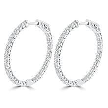 Gold Hoop Earrings For Women Real Diamonds