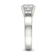 Gold Solitaire 3 Carat Natural Earth Mined DIAMOND ( NOT LAB GROWN ) Engagement Ring