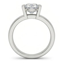 Gold Solitaire 3 Carat Natural Earth Mined DIAMOND ( NOT LAB GROWN ) Engagement Ring