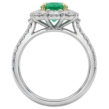 Luxury Gemstone Ring 2 ct – back view