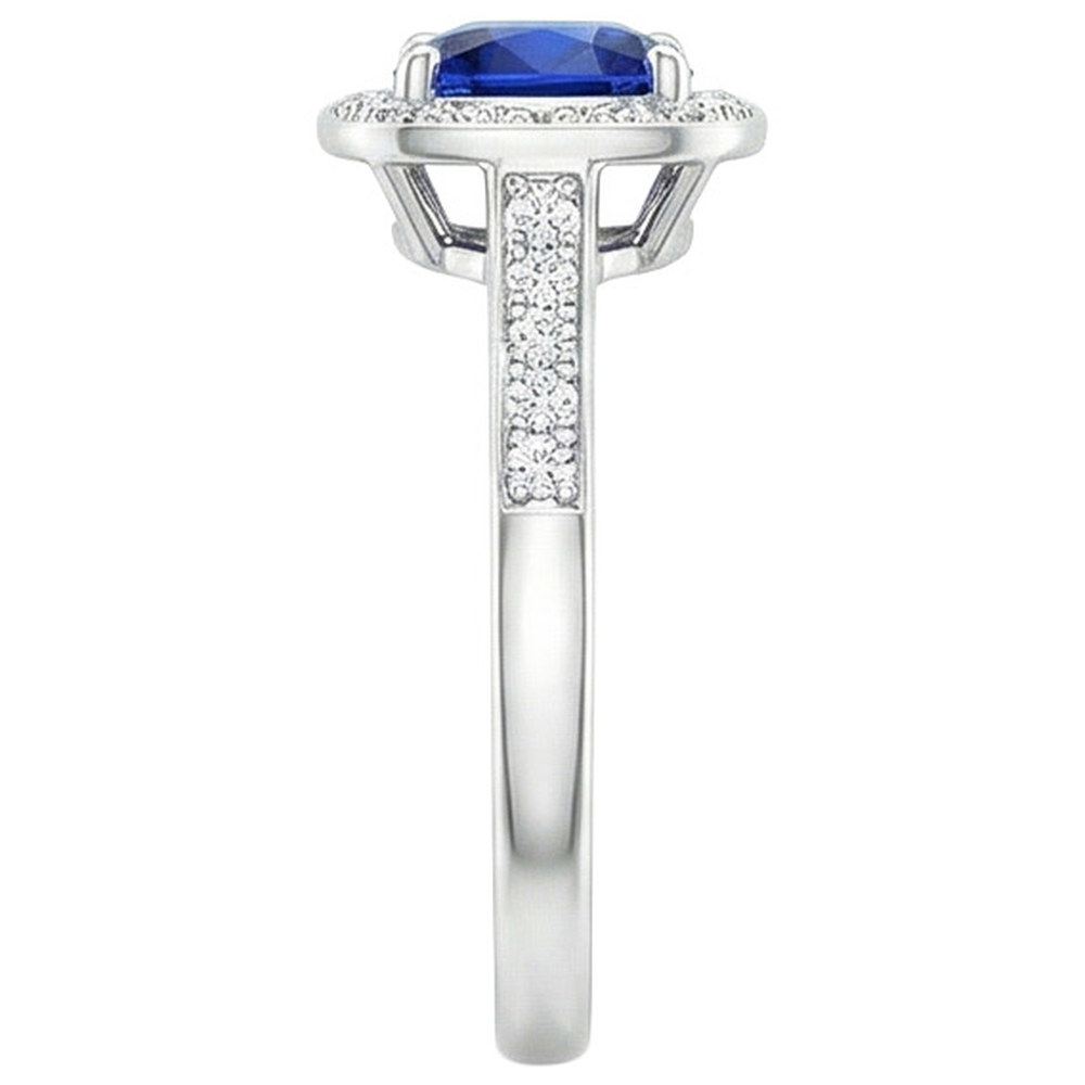 Gold Women's Sapphire Engagement Ring