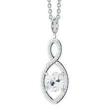 Natural Fine Diamond Pendant Necklace – main view